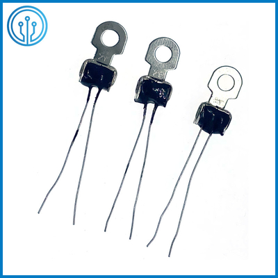 Thermal Protection Metal Form Ceramic PTC Thermistor 120C 330 Ohm For Inverter Motor Windings